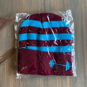 NIB Lauren Brooks Inspired Barbell Beanie